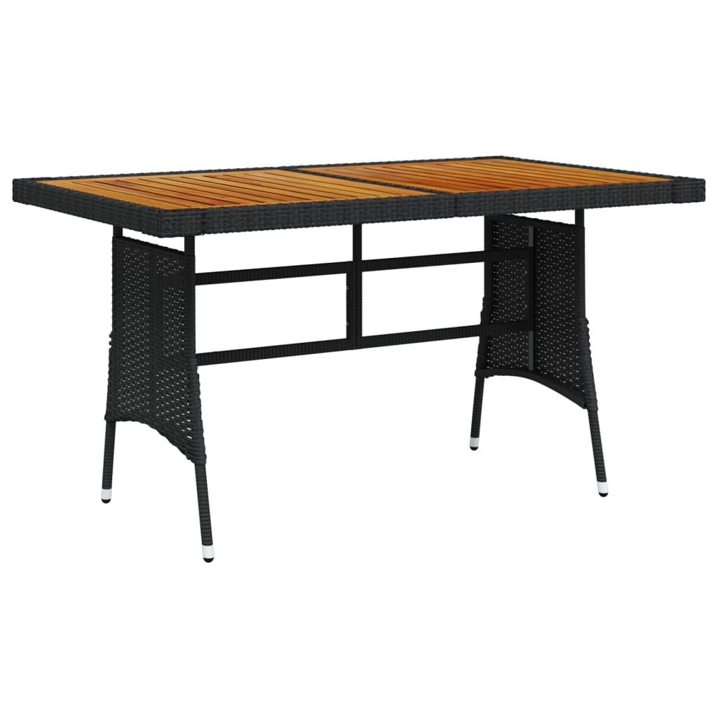 Patio Table Black 51.2