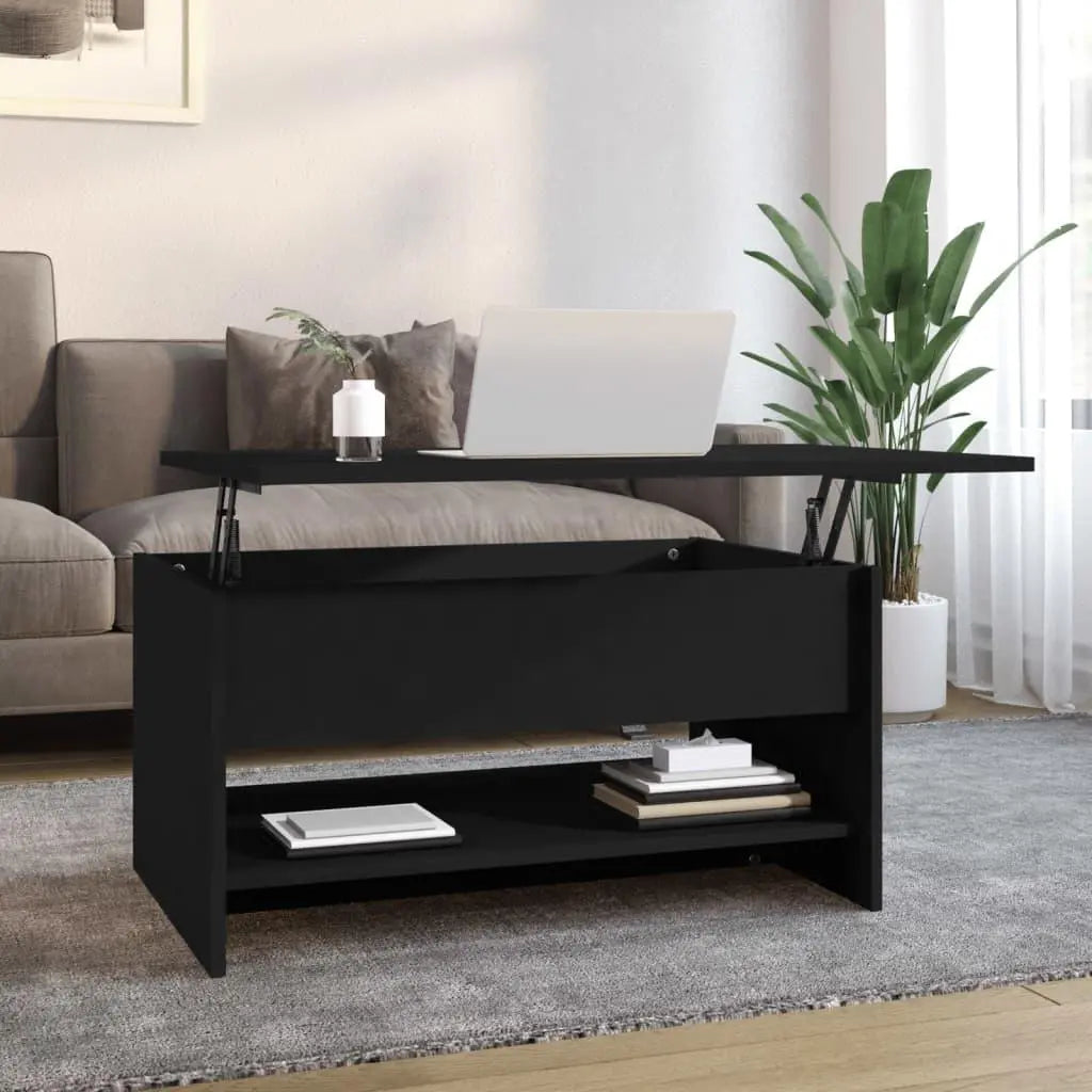 Coffee Table Black 31.5