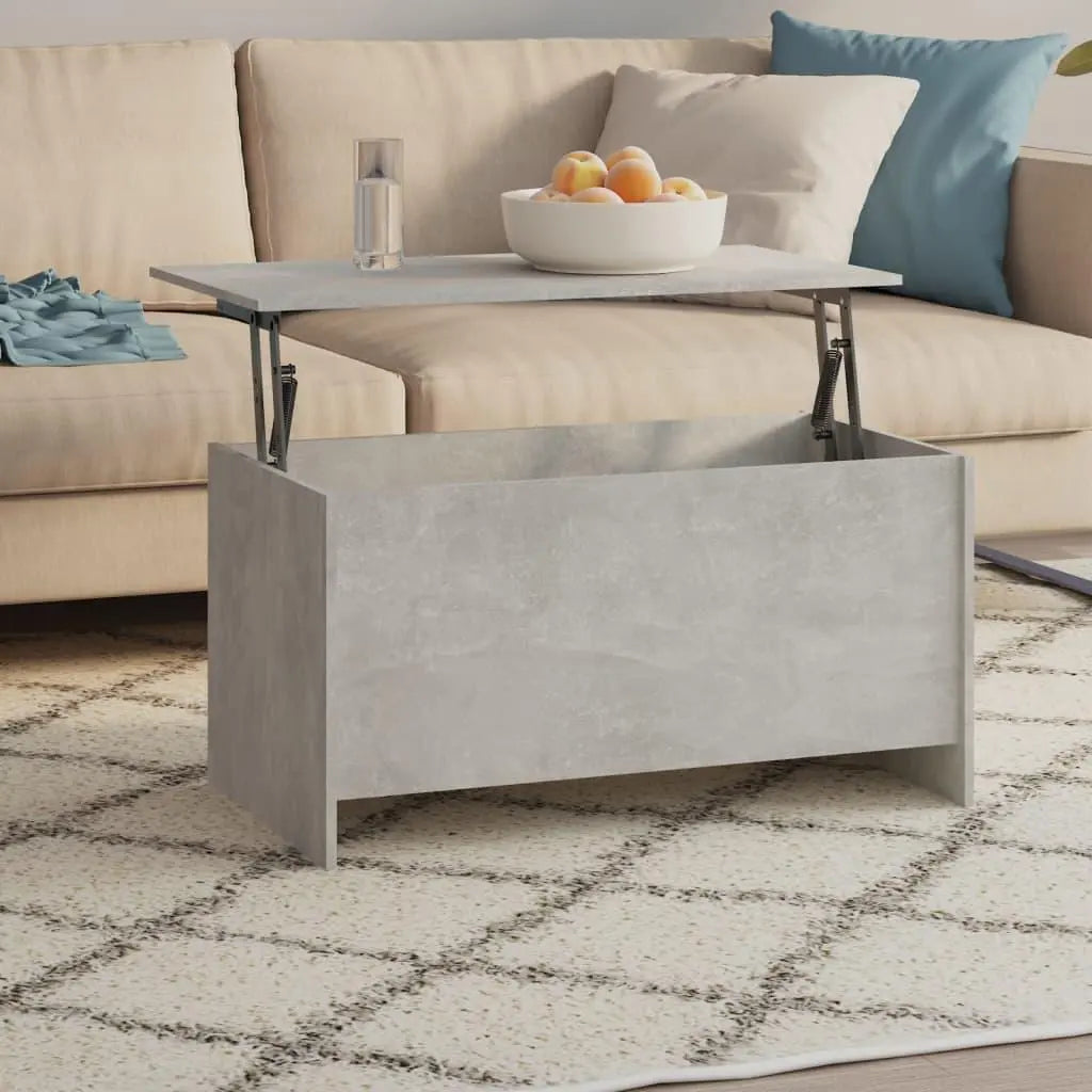 Coffee Table Concrete Gray 40.2