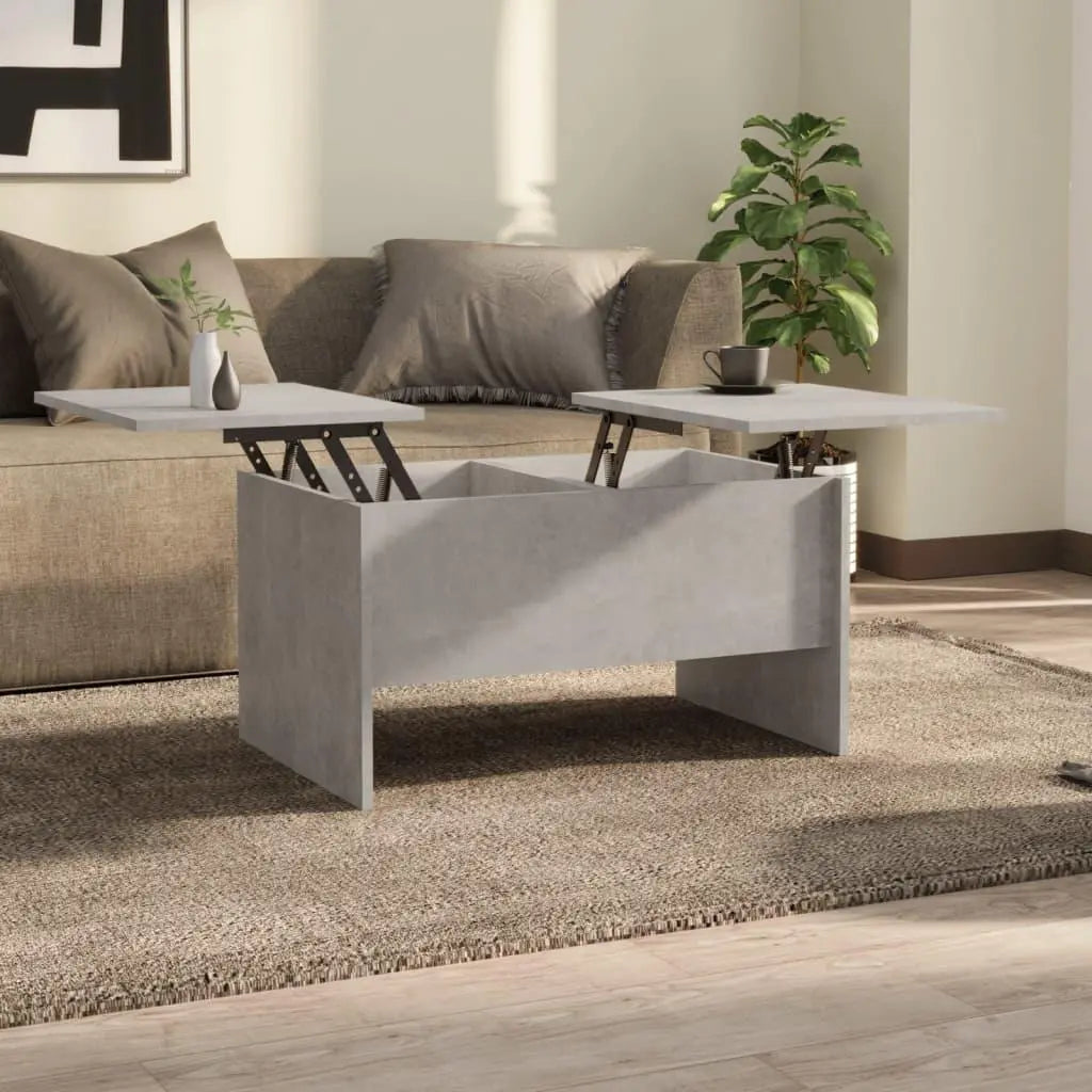 Coffee Table Concrete Gray 31.5