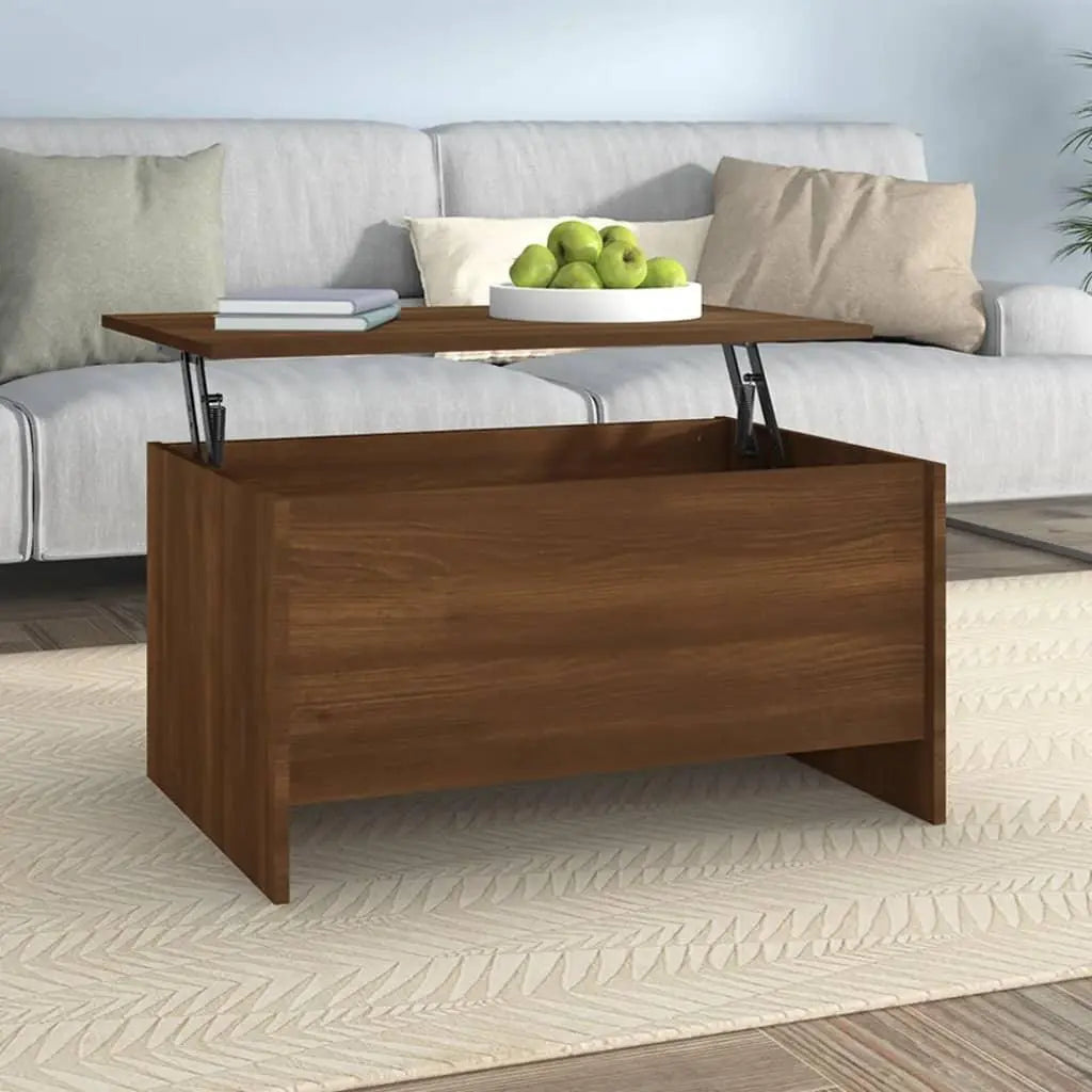 Coffee Table Brown Oak 31.5