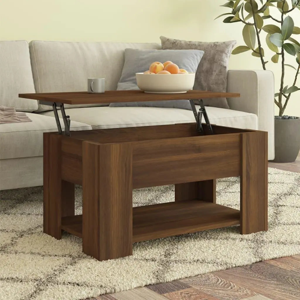 Coffee Table Brown Oak 31.1