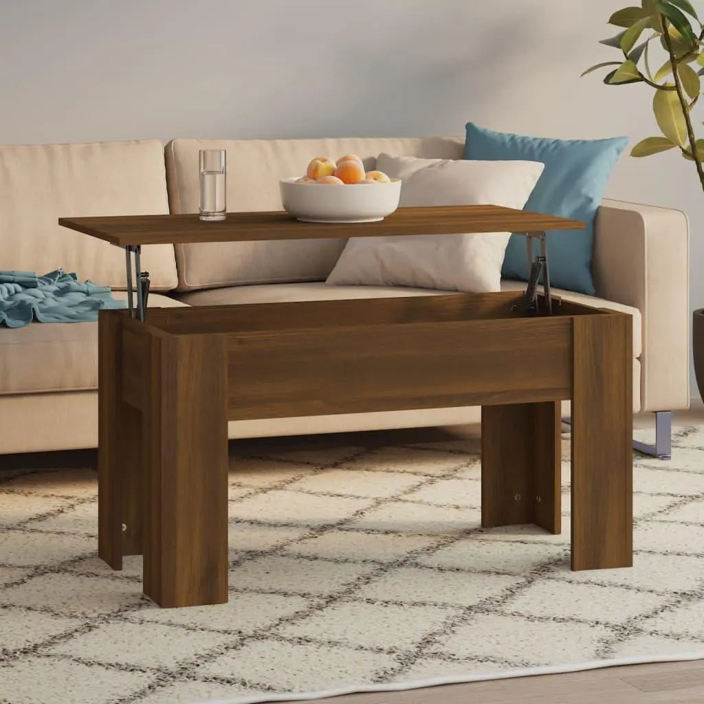 Coffee Table Brown Oak 39.8