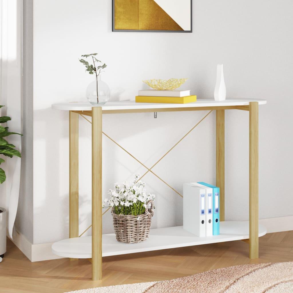 Console Table White 43.3