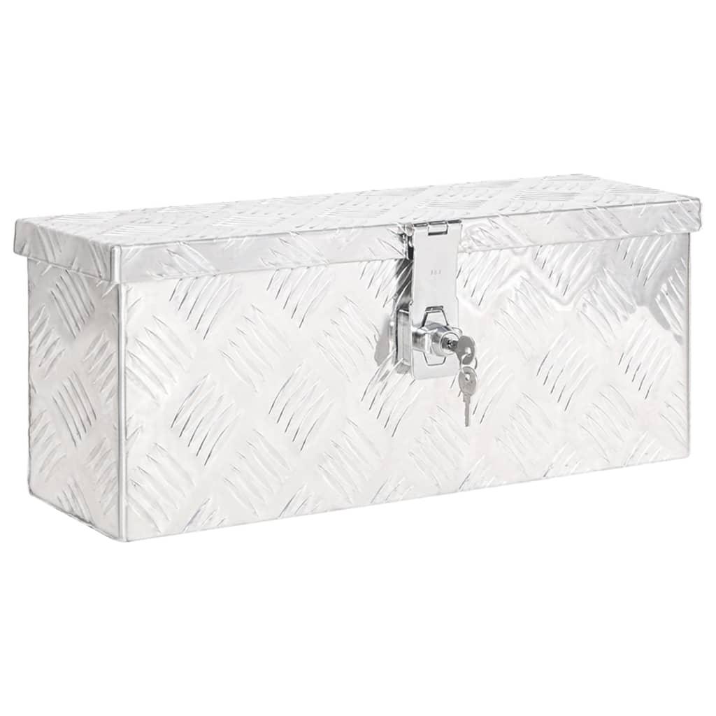 Storage Box Silver 19.7