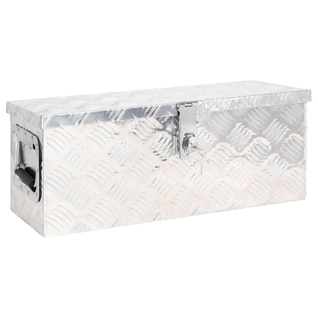 Storage Box Silver 23.6