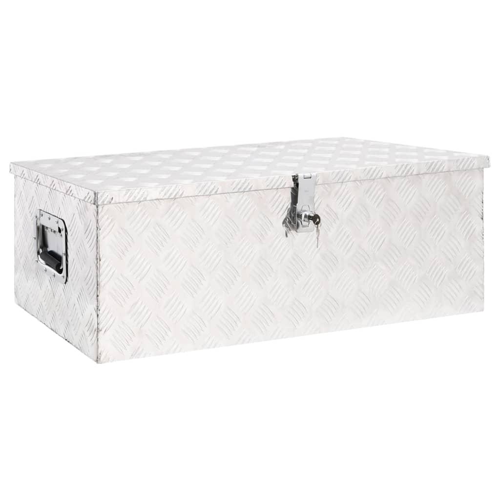 Storage Box Silver 35.4