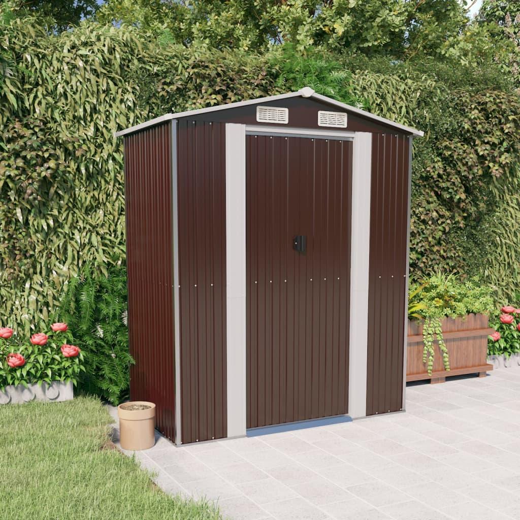 Garden Shed Dark Brown 75.6