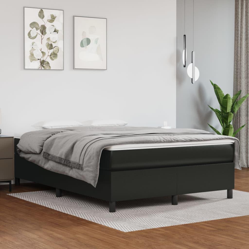 Box Spring Bed Frame Black 59.8