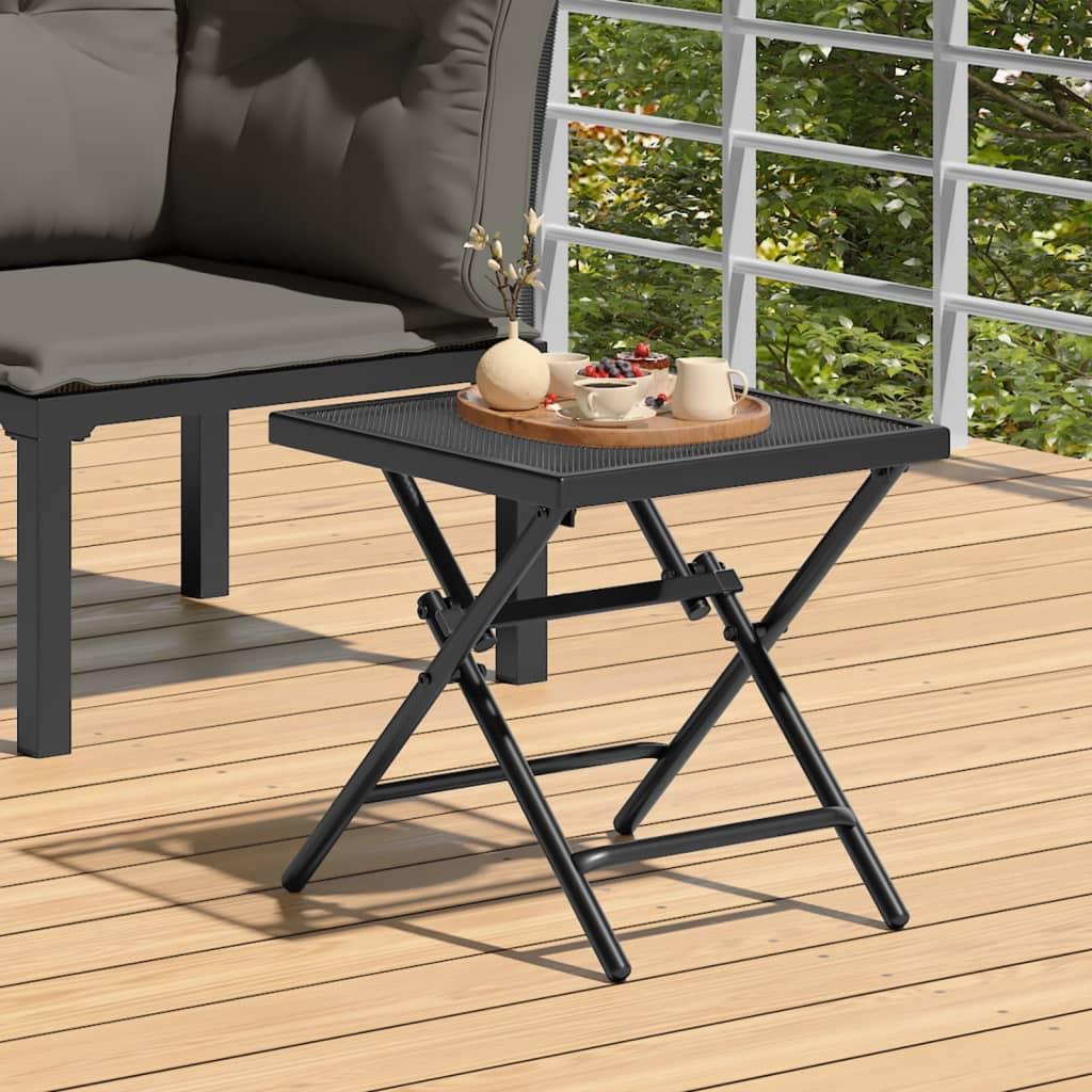 Folding Patio Table Anthracite 15