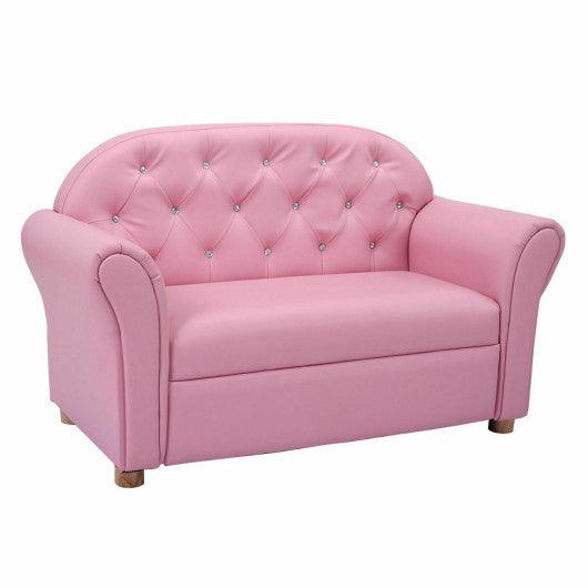 Kids Princess Armrest Chair Lounge Couch