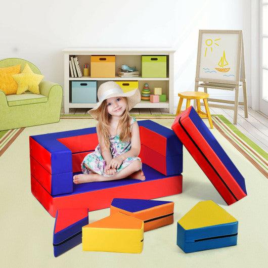 4-in-1 Crawl Climb Foam Shapes Toddler Kids Playset